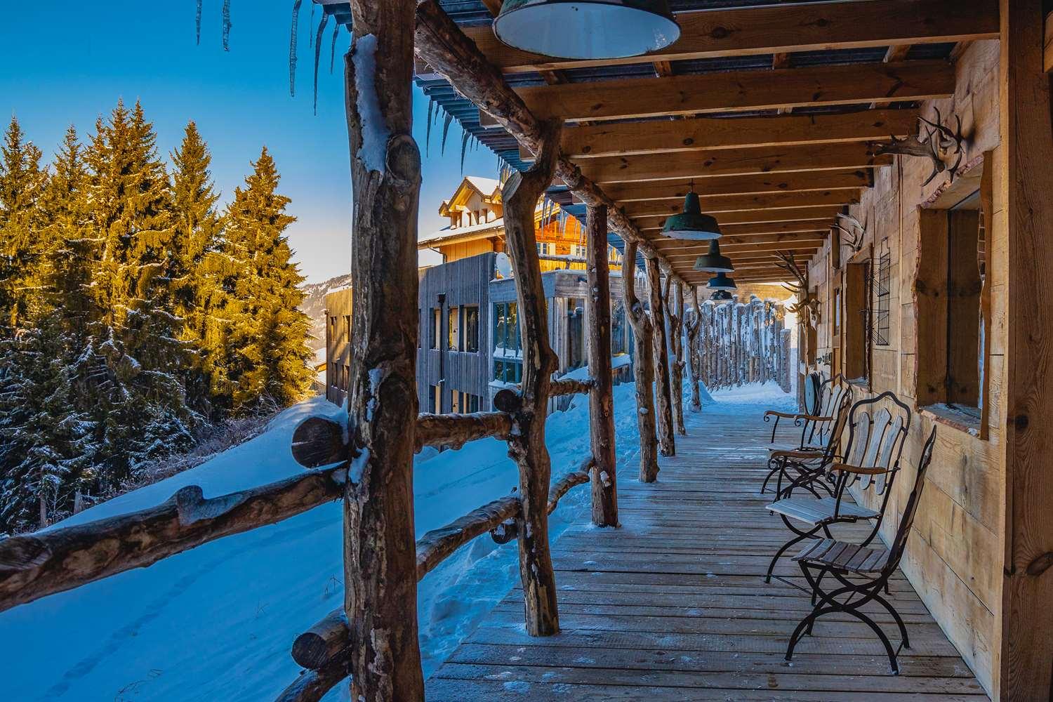 Rinderberg Lodge Zweisimmen Esterno foto