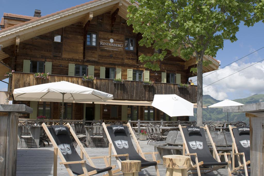 Rinderberg Swiss Alpine Lodge Zweisimmen Esterno foto