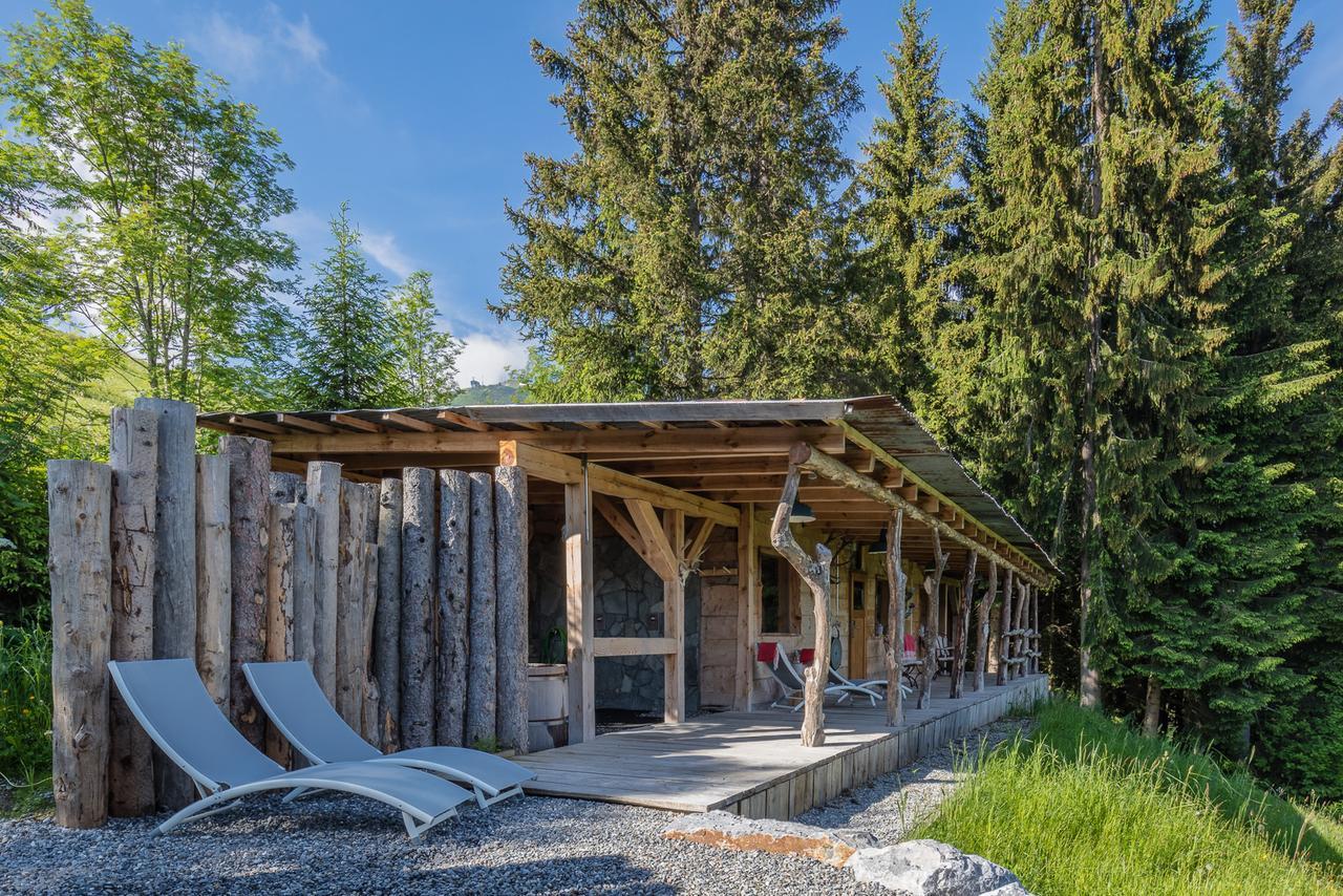 Rinderberg Lodge Zweisimmen Esterno foto