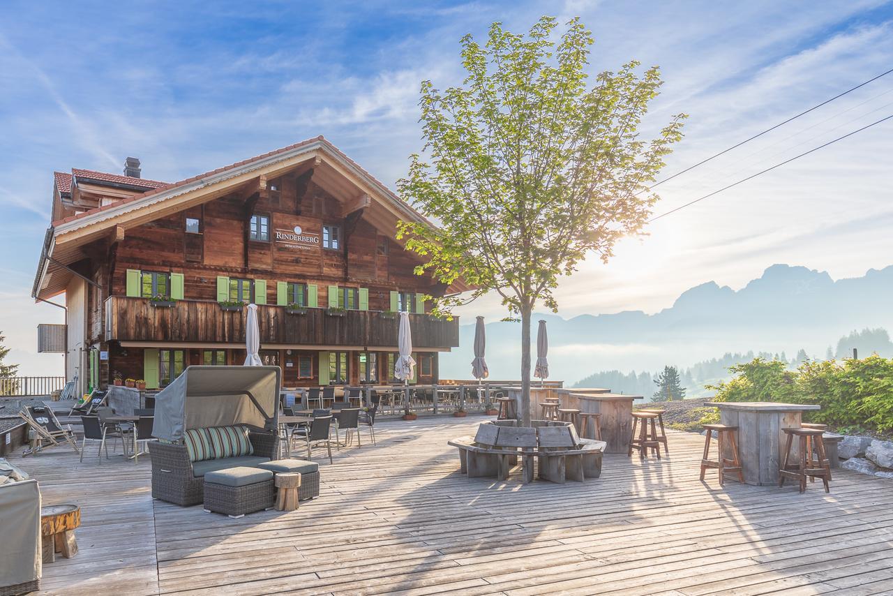 Rinderberg Swiss Alpine Lodge Zweisimmen Esterno foto