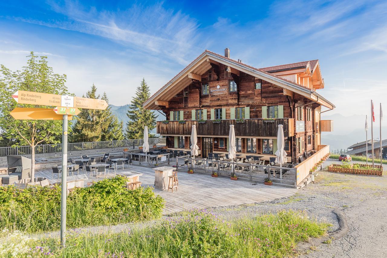 Rinderberg Swiss Alpine Lodge Zweisimmen Esterno foto
