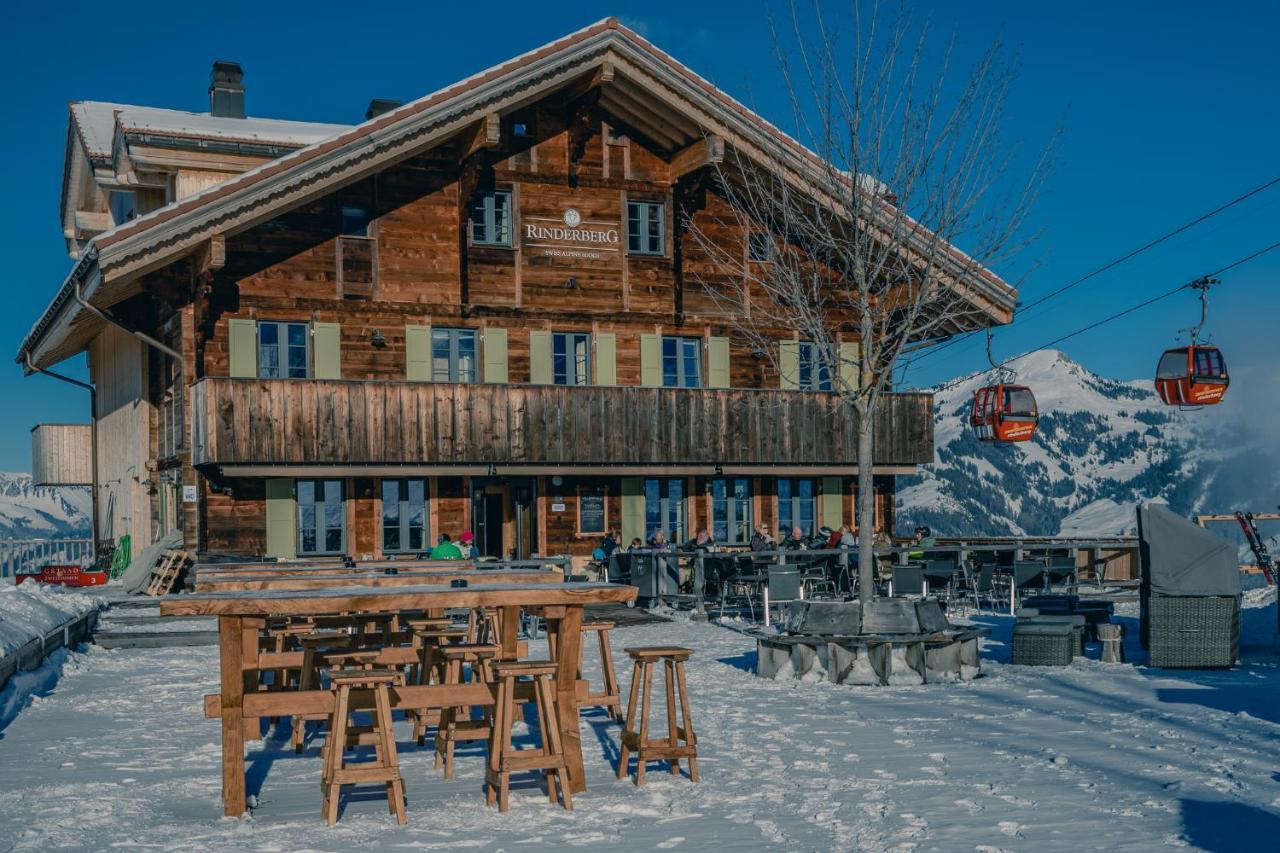 Rinderberg Swiss Alpine Lodge Zweisimmen Esterno foto